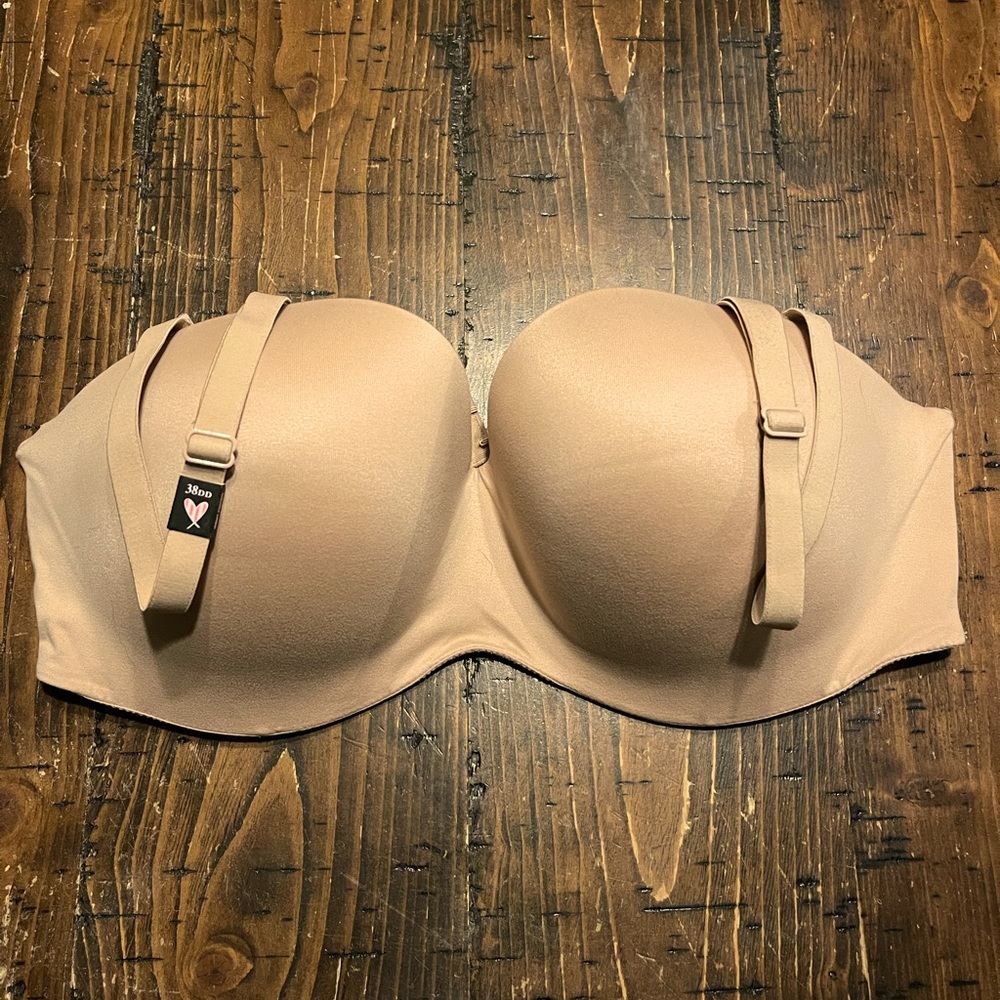 VS Body Bra 38DD lined strapless